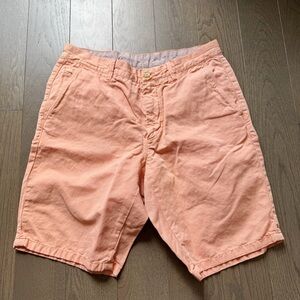 ORANGE MASSIMO DUTTI SHORTS